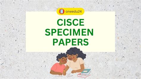 ISC Class 11 English Literature Specimen Paper 2024 (PDF) - OneEdu24