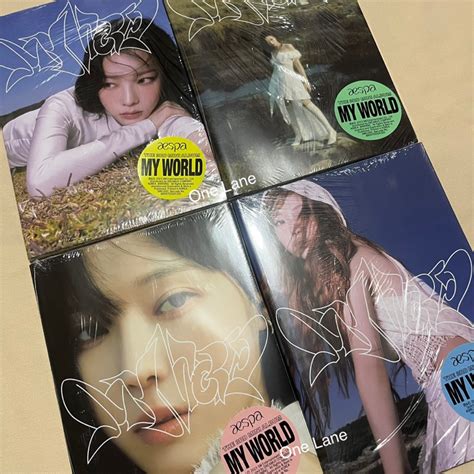 [onhand Sealed] Aespa The 3rd Mini Album My World Intro Karina