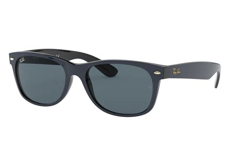 New Wayfarer Collection Sunglasses In Blue And Blue And Grey Rb2132