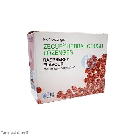 Zecuf Herbal Cough Lozenges 5x4s