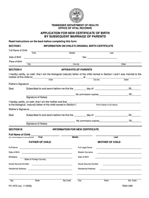 Blank Birth Certificate Pdf Fill Out Sign Online DocHub