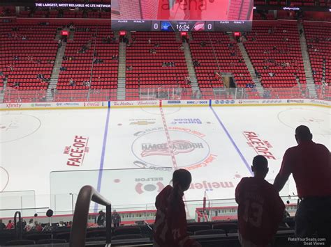 Mezzanine 28 at Little Caesars Arena - Detroit Red Wings ...