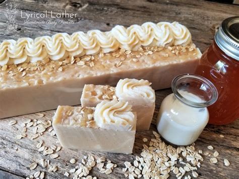 Oatmeal Milk Honey Cold Process Soap By Lyrical Lather Cold Process