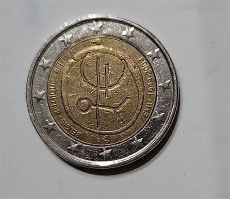 2 EURO MÜNZE Strichmännchen WWU 1999 2009 Selten Deutschland EUR 450 00