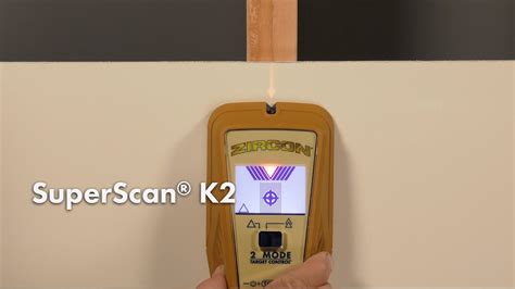 Zircon Superscan K2 Advanced Stud Finder Youtube