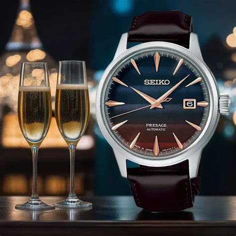 Seiko Presage Star Bar Men S Watch Srpk J