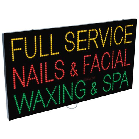 Berkeley Beauty Company Inc 2 In 1 Led Sign Full Service Nails