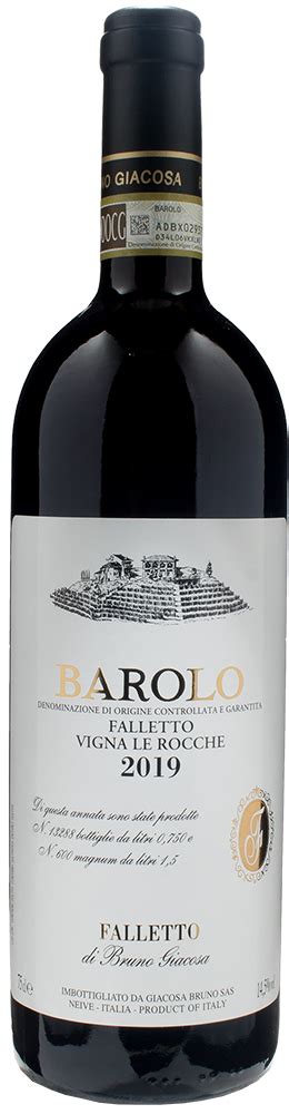 Bruno Giacosa Barolo Falletto Vigna Le Rocche 2019 Xtrawine