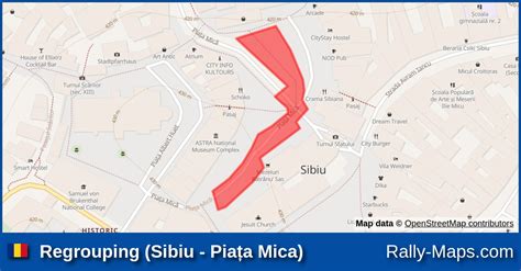 Karte Regrouping Sibiu Pia A Mica Raliul Sibiului Cnrb