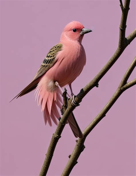 Un P Jaro Con La Cabeza Roja Y Plumas Amarillas Est Sentado En Una