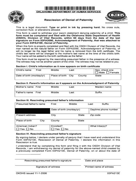 Form 03PA212E Okdhs Fill Out And Sign Printable PDF Template