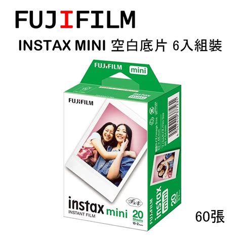 Fujifilm 富士 Instax Mini 空白底片 6入組裝 共60張 拍立得 底片 Yahoo奇摩購物中心