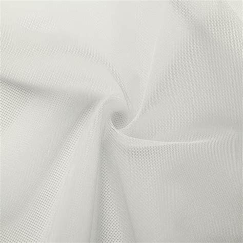 Power Mesh 4 Way Stretch Off White Lullabee Fabrics