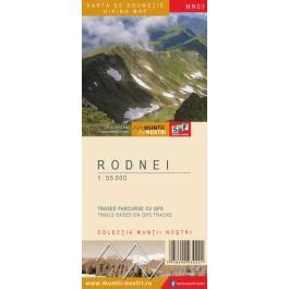 Rodnei Muntii Nostri Hiking Map MN03 | Stanfords