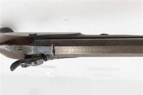 Cased Pair Of John Manton Percussion Conversion Dueling Pistols 79 Candr