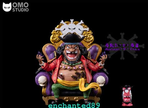 OMO Studio One Piece WCF BlackBeard Marshall Teach GK Resin Painted