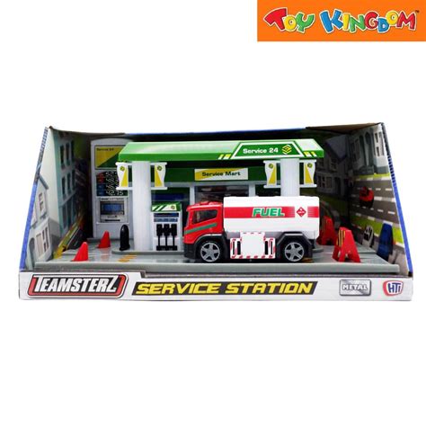 Teamsterz Service Station Fuel Tanker Playset Toy Kingdom