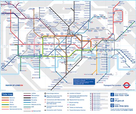 London Tube Map Zones 1 9 And Underground London Underground Map ...