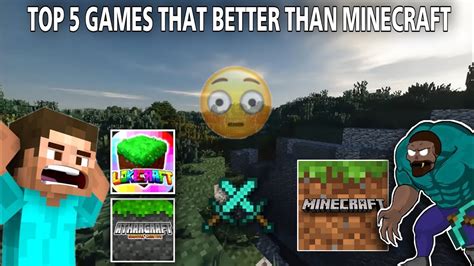 🤯 Top 5 Games That Are Better Than Minecraft 🤯 Aise Games Jo