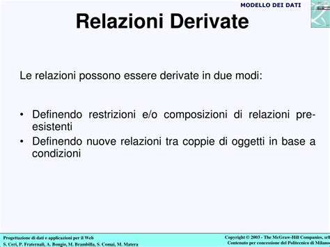 Ppt Modellazione Concettuale Di Applicazioni Web Powerpoint