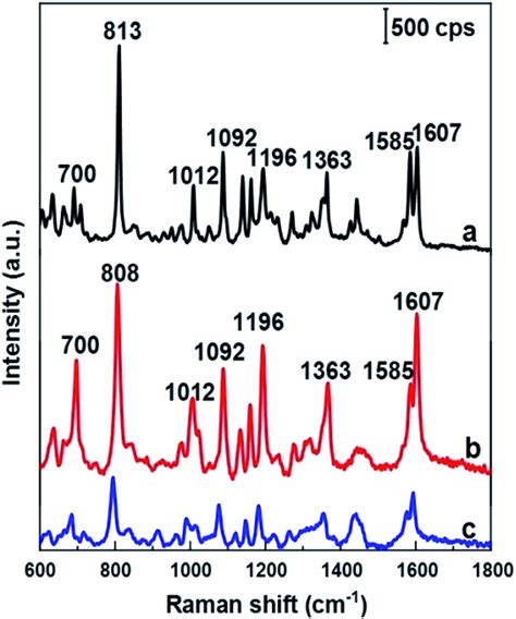 Raman Spectrum Of Dfc Powder A And Sers Spectra Of 100 Ppm Dfc