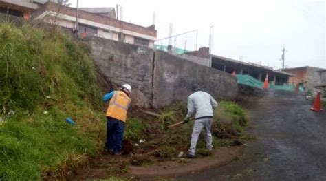 Obras Preventivas En Santa Rosa De Chillogallo Quito Informa