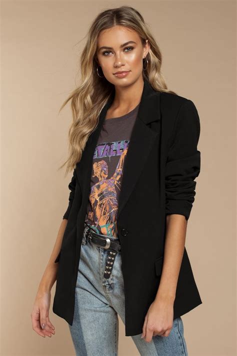 30 Comfy And Stylish Oversized Boyfriend Blazer Looks