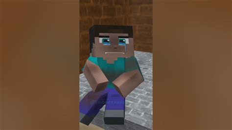 Steve Kid Laugh 😂 After Crying 🥺 Steve Crying Minecraft