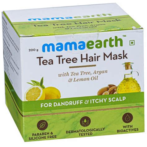 Buy Mamaearth Tea Tree Hair Mask For Dandruff And Itchy Scalp 200 G Online At Best Price In India