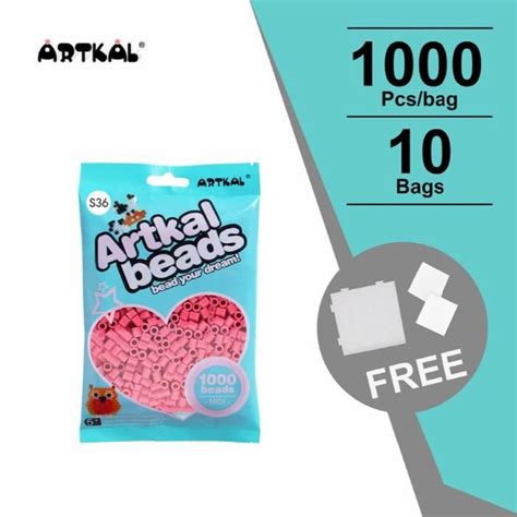 CRAZE 10 sacs S 5mm perles 1000 pièces sac perles de fer perler jouets