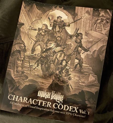 Digital Version: Character Codex Vol. 1 — Mike Faille Illustration