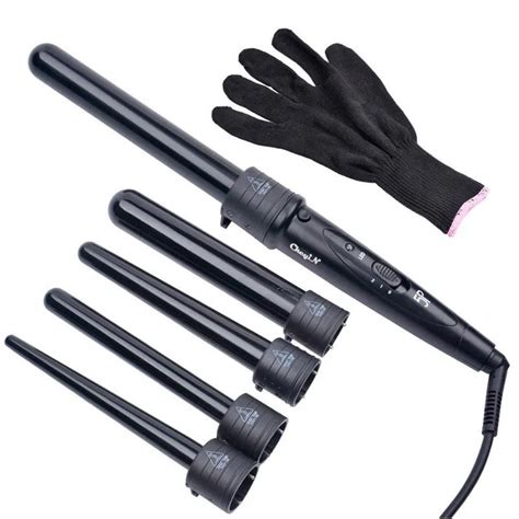 New In Hair Curling Iron Mm Wand Curler With Glove Electric