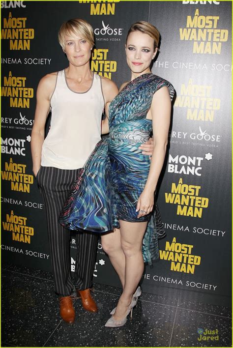 Rachel Mcadams Robin Wright Show Their Different Style At A Mosted