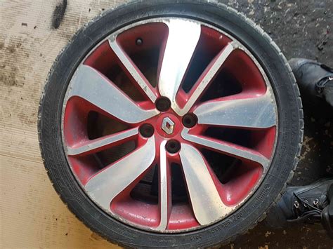 Renault Clio MK4 2013 2018 Drenalic Alloy Wheel RED 17Inch 17 4 5