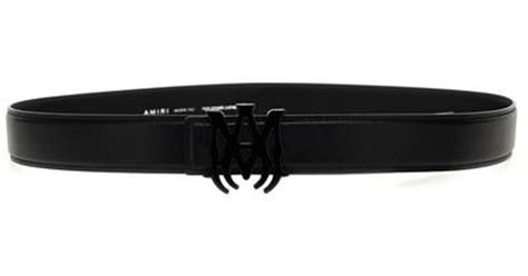 Amiri Ma Belt In Black For Men Lyst