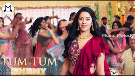 Tum Tum Telugu Lyric Song Enemy Telugu Vishal Arya Anand