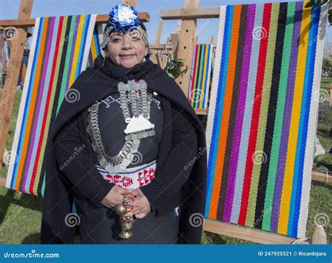 Mapuche People Chile South America Editorial Photo Image Of