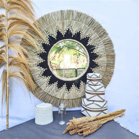 Зеркала (с листьями пальмы) > Зеркало пальмовый лист 100см купить в ...