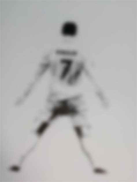 Cristiano Ronaldo Drawings Sketch With Pencil, Shadow, Portrait, CR7 ...