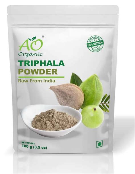 Triphala Powder Gram For Gastro Intestinal Wellness Relieves