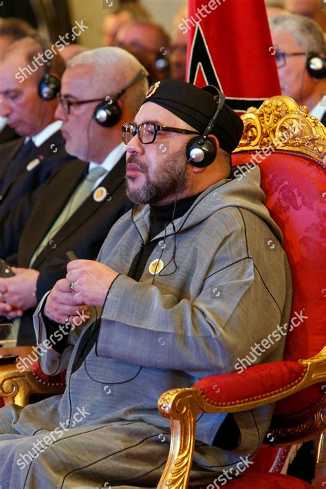 Moroccos King Mohammed Vi Attends Ceremony Editorial Stock Photo