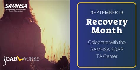 SAMHSA On Twitter September Is RecoveryMonth How Can Working