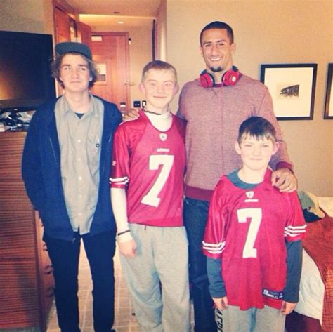 Colin Kaepernick and Family | Colin kaepernick, Kaepernick, Role models