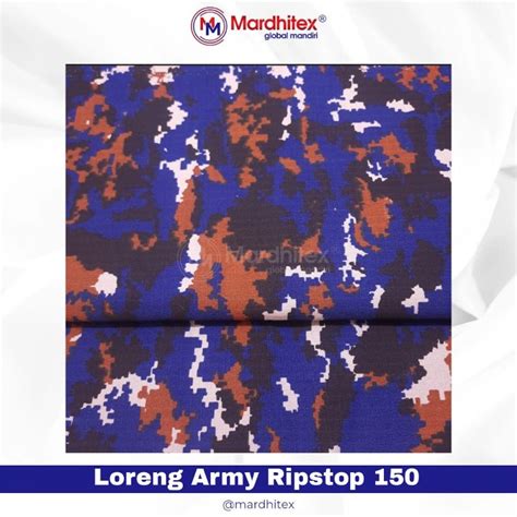 Jual Kain Loreng Army Ripstop Permeter Shopee Indonesia