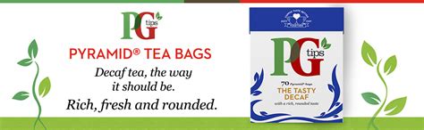 Pg Tips Decaffeinated With Our Pyramid Bags For The Best Tea Experience Biodegradable Tea Bags