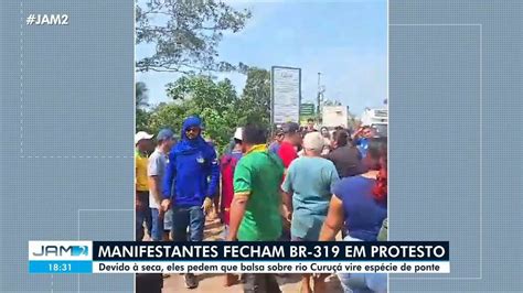 Manifestantes Fecham Br Em Protesto Por Melhorias Na Estrada