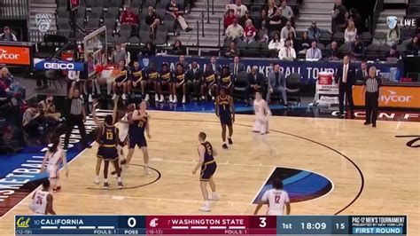 Highlights Washington State Grinds Out 66 59 Win Over California In