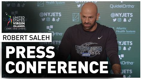 Robert Saleh Press Conference 113 Week 9