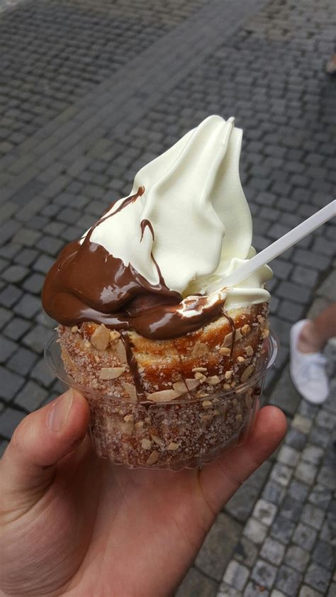 Prague Czech Republic Ice Cream Desserts Food No Churn Ice Cream