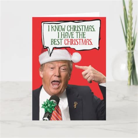 Trump Best Christmas Christmas Humor Greeting Card Zazzle